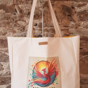 Photo sac couture - Logo Nphenix - Collection L'art ne se regarde plus seulement, il se porte ! - Mylcouz'êtes - Nphenix