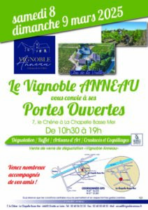Affiche Vignoble Anneau Portes ouvertes 2026