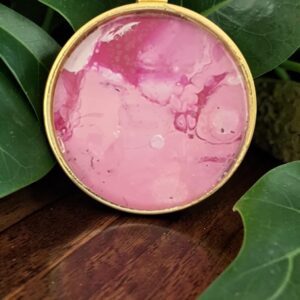 Collier doré artistique Pétales de Roses – Bijou unique