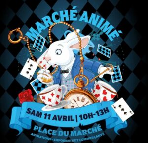 Marché animé Alice aux pays des merveilles - St julien de concelles - Nphenix