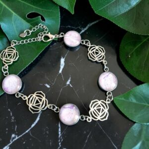 bracelet argenté 4 ronds