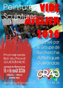 Vide atelier artiste Guérande GRAG