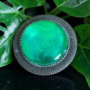 broche bronze rond