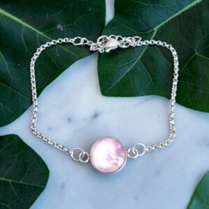 bracelet argenté1 rond