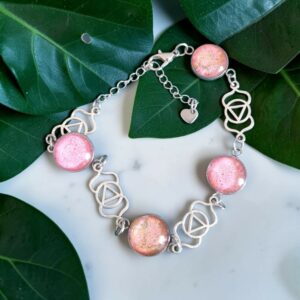 bracelet argenté 4 ronds