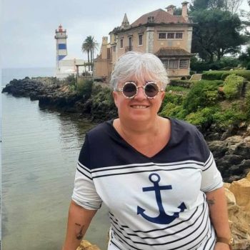 Photographie de l'artiste peintre plasticienne Nathalie PAITEL